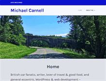 Tablet Screenshot of michaelcarnell.com